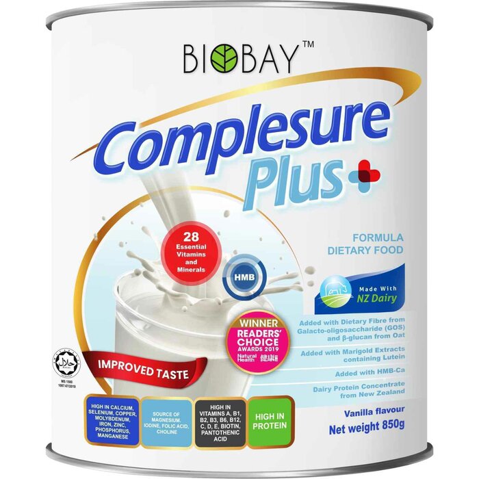 Biobay Biobay Complesure Pro/DM/Plus Improved Taste (850g) Complesure ProProduct Thumbnail