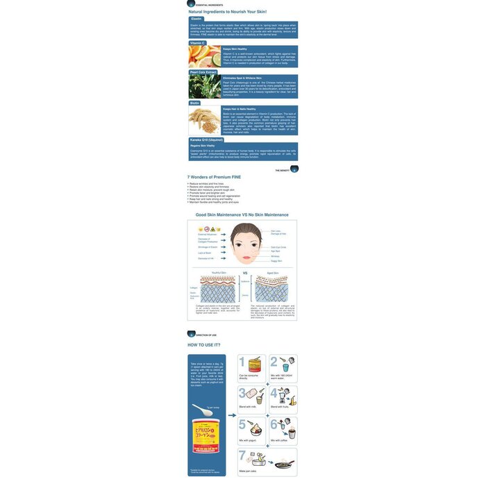 Fine Japan FINE PREMIUM HYALURON & COLLAGEN-196g 0Product Thumbnail