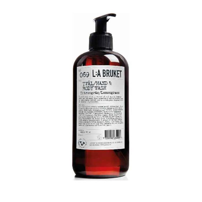 LA BRUKET LA BRUKET No.69 Liquid Soap Lemongrass 450ml Fixed SizeProduct Thumbnail