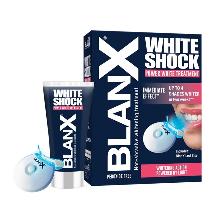 Blanx BlanX - White Shock Power White Treatment (with LED Bite) 50ml/1.7 fl ozProduct Thumbnail