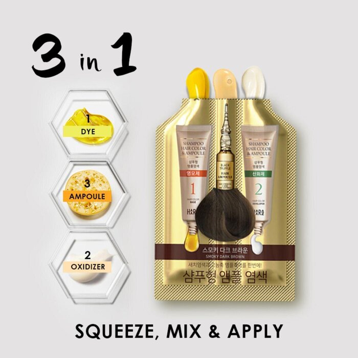 Pyeonan Haraz 5 Min Shampoo Hair Color & Ampoule Fixed SizeProduct Thumbnail