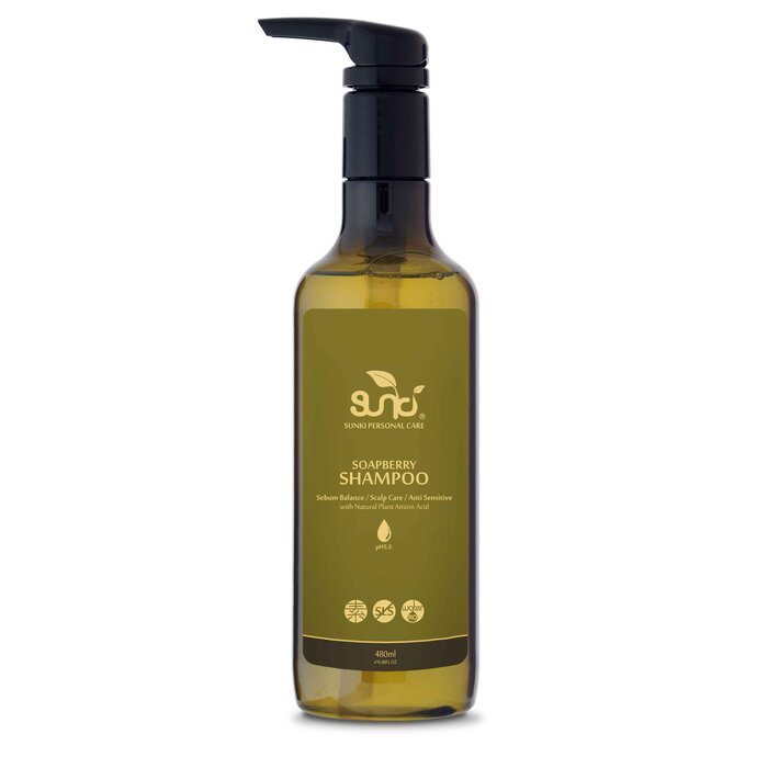 Sunki Soapberry Shampoo with Amino Acid 480mlProduct Thumbnail