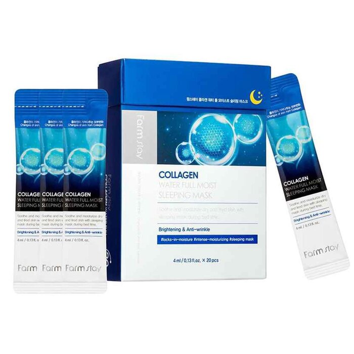 Farm Stay Collagen Water Full Moist Sleeping Mask 4ml*20pcsProduct Thumbnail