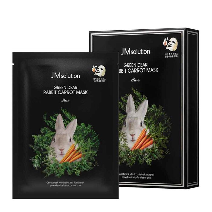 JM Solution Green Dear Rabbit Carrot Mask Pure 10pcsProduct Thumbnail