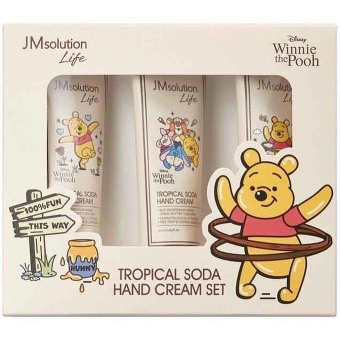 JM Solution Disney Winnie the Pooh Tropical Soda Hand Cream Set 50ml*3pcsProduct Thumbnail