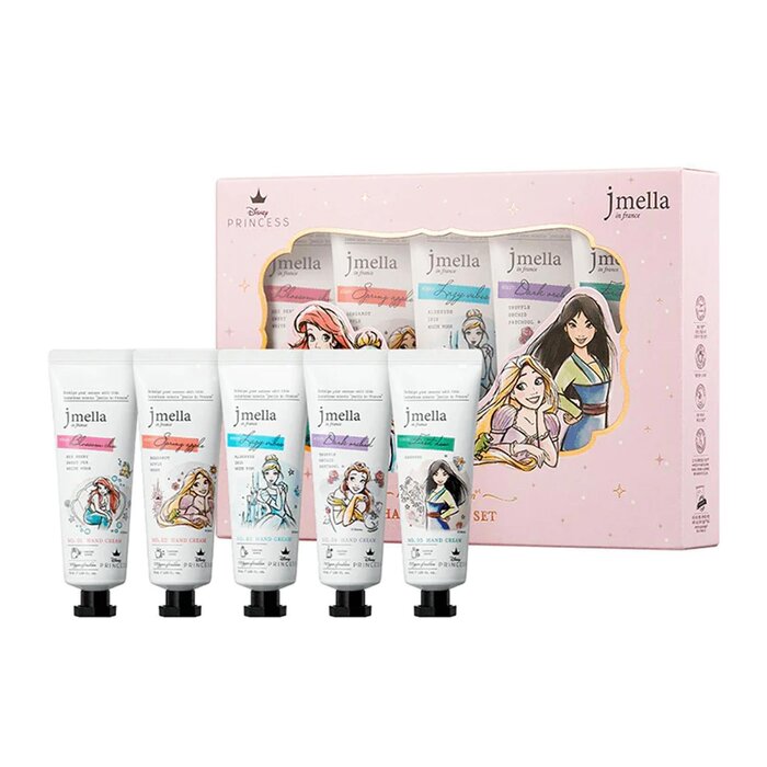 Jmella 限定迪士尼版公主系列 香氣護手霜套裝 50ml x 5Product Thumbnail