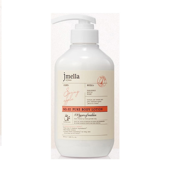 Jmella No.2 spring apple body lotion 500mlProduct Thumbnail