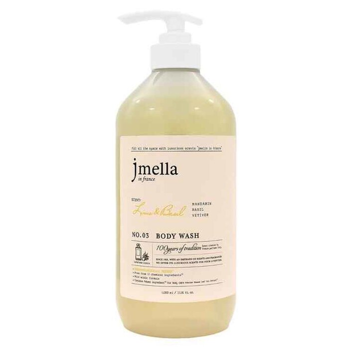 ジュメラ Jmella LIME & BASIL Body Wash 1000mlProduct Thumbnail