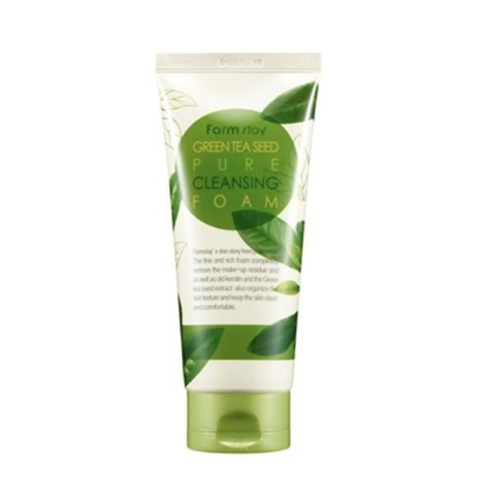 Farm Stay Green Tea Seed Pure CLeansing Foam 180mlProduct Thumbnail