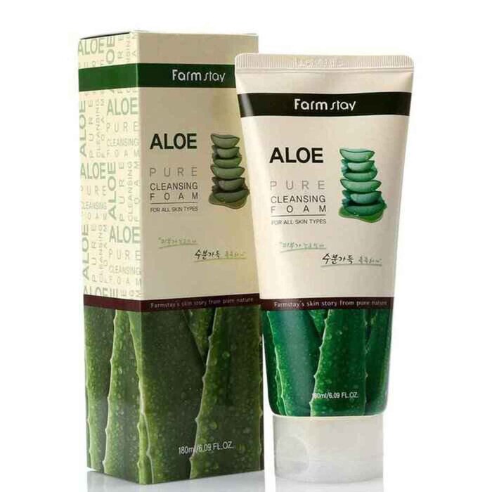 팜 스테이 Farm Stay Aloe Pure Cleansing Foam 180mlProduct Thumbnail
