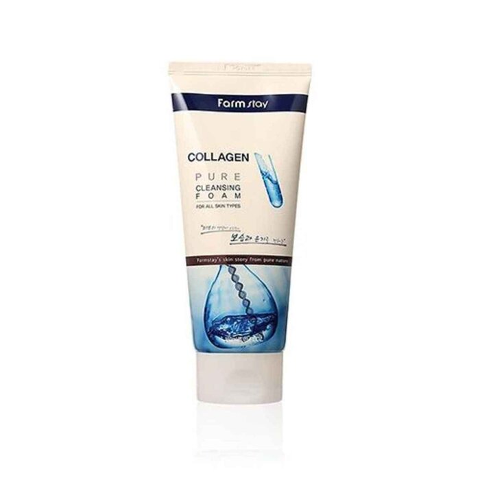 팜 스테이 Farm Stay Collagen Pure Cleansing Foam 180mlProduct Thumbnail