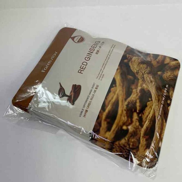 Farm Stay Visible Difference Mask Sheet (Red Ginseng) 23mlx10pcsProduct Thumbnail