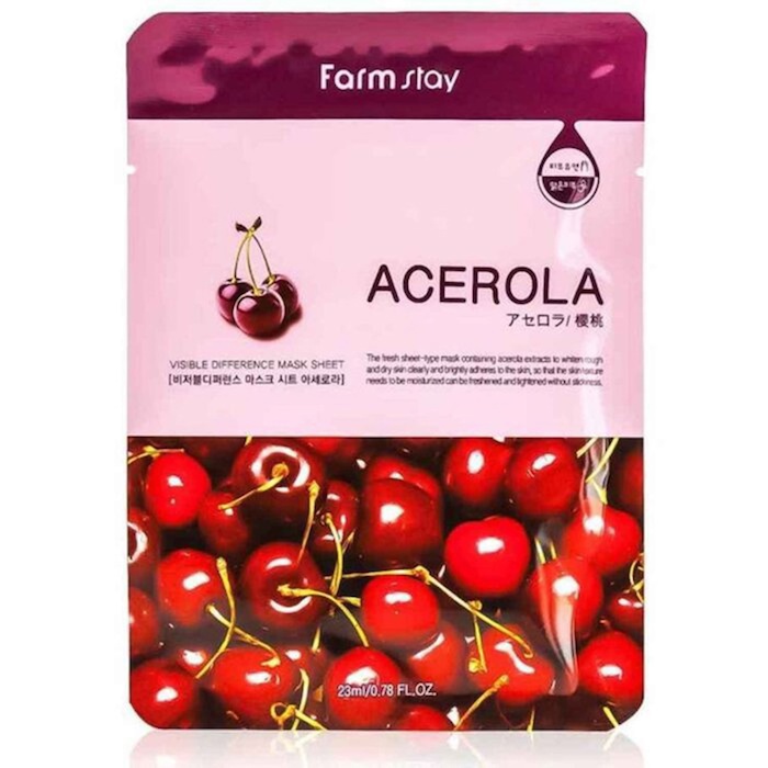 Farm Stay Visible Difference Mask Sheet(Acerola) 10pcsProduct Thumbnail