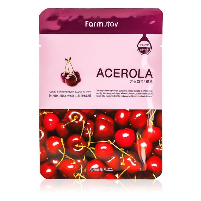 Farm Stay Visible Difference Mask Sheet(Acerola) 10pcsProduct Thumbnail
