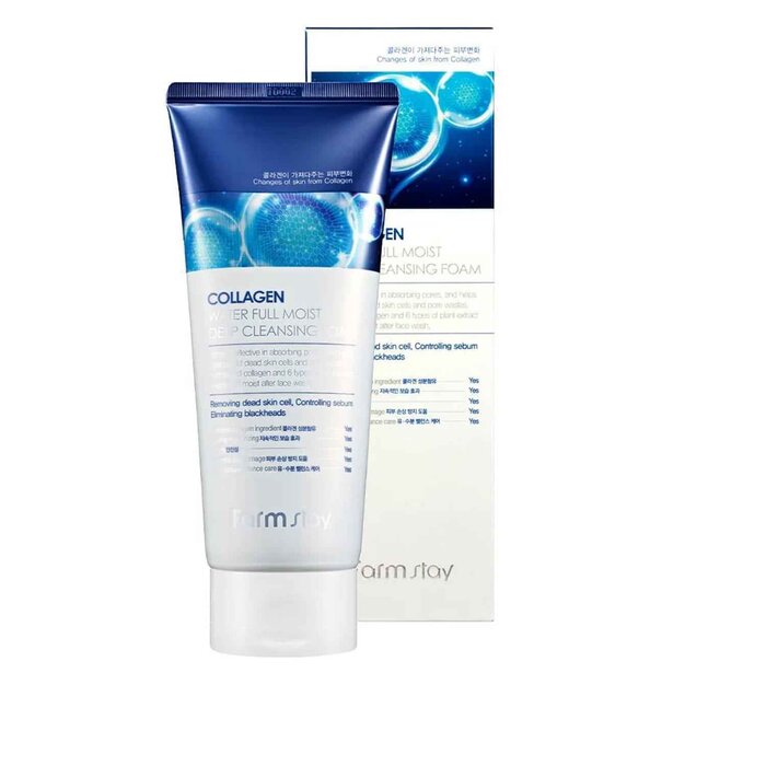 Farm Stay Collagen Water Full Moist Deep Cleansing Foam 180mlProduct Thumbnail