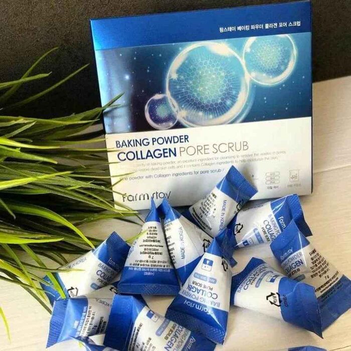 Farm Stay Baking Powder Collagen Pore Scrub 25pcsProduct Thumbnail