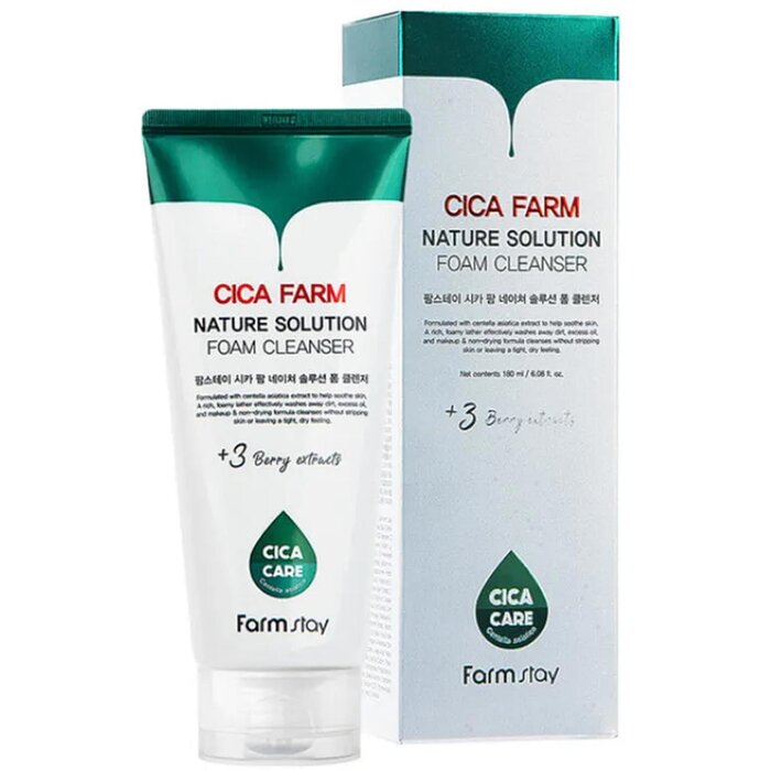 Farm Stay Cica Farm Nature Solution Cleansing Foam 180mlProduct Thumbnail