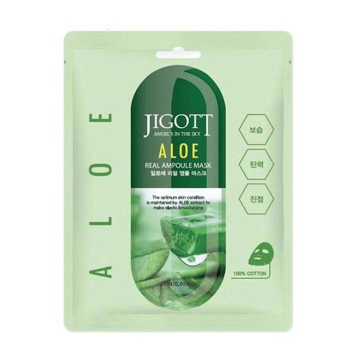Jigott Real Ampoule Mask (Aloe) 27mlx10pcsProduct Thumbnail