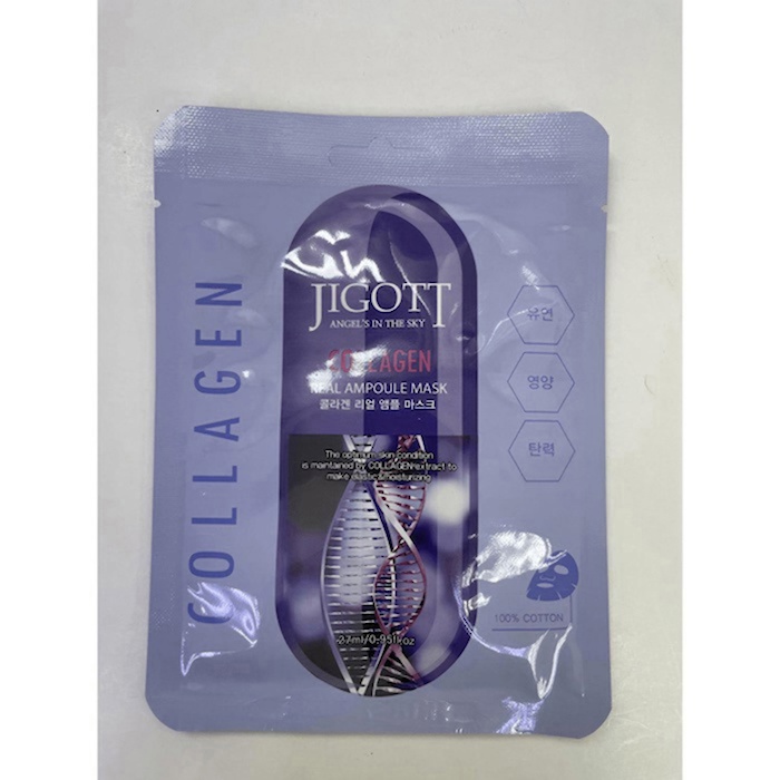 Jigott Real Ampoule Mask (Collagen) 27mlx10pcsProduct Thumbnail