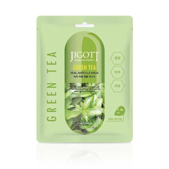 Jigott Real Ampoule Mask (Green Tea) 27mlx10pcsProduct Thumbnail