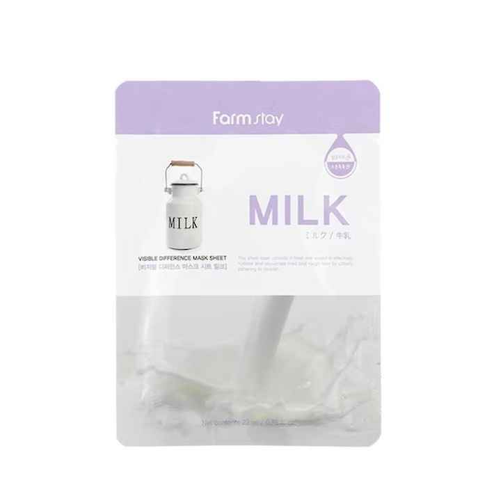 Farm Stay Visible Difference Mask Sheet (Milk) 23mlX10pcsProduct Thumbnail