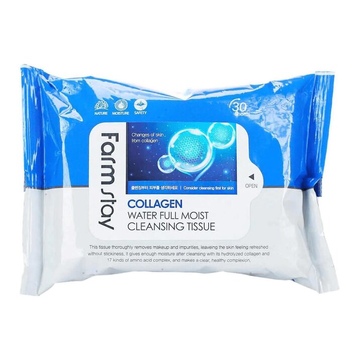 Farm Stay Collagen Water Full Moist Cleansing Tissue 30 sheetsProduct Thumbnail
