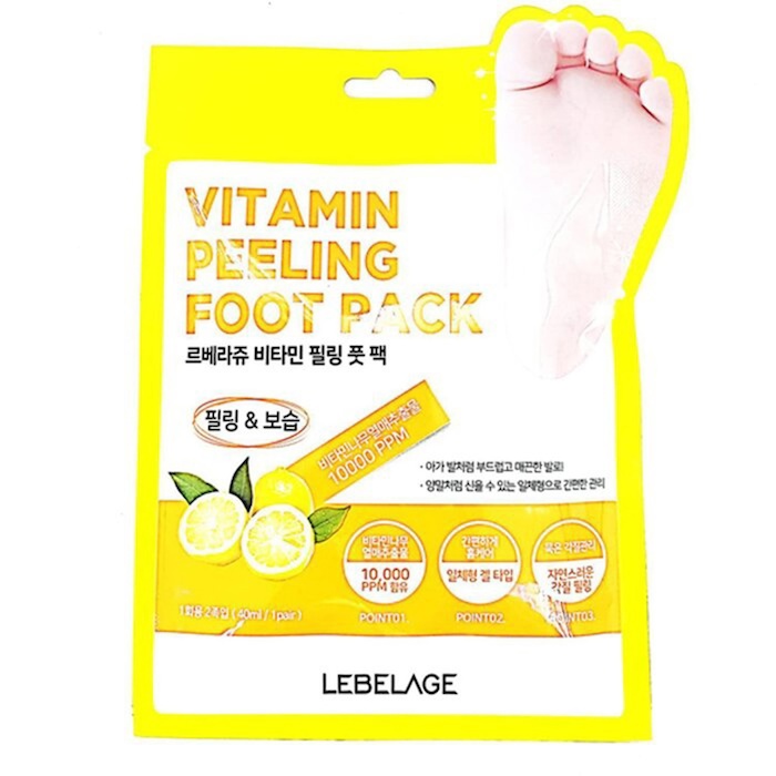 Lebelage Vitamin Peeling Foot Pack (Best Before: 6 Nov 2026) 1 pairProduct Thumbnail