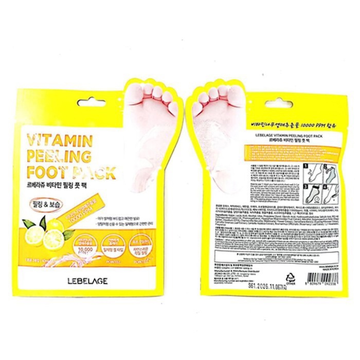Lebelage Vitamin Peeling Foot Pack (Best Before: 6 Nov 2026) 1 pairProduct Thumbnail