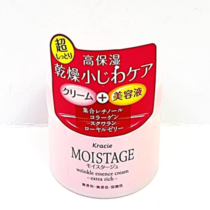 Kracie Moistage Wrinkle Essence Cream (Extra Rich) 100gProduct Thumbnail