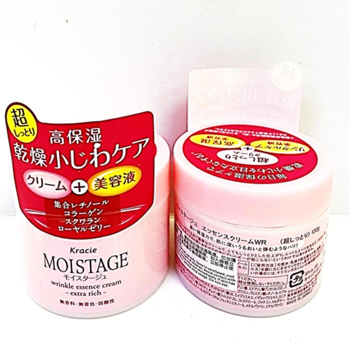 Kracie Moistage Wrinkle Essence Cream (Extra Rich) 100gProduct Thumbnail