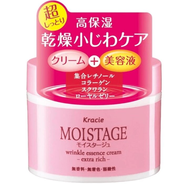 Kracie Moistage Wrinkle Essence Cream (Extra Rich) 100gProduct Thumbnail