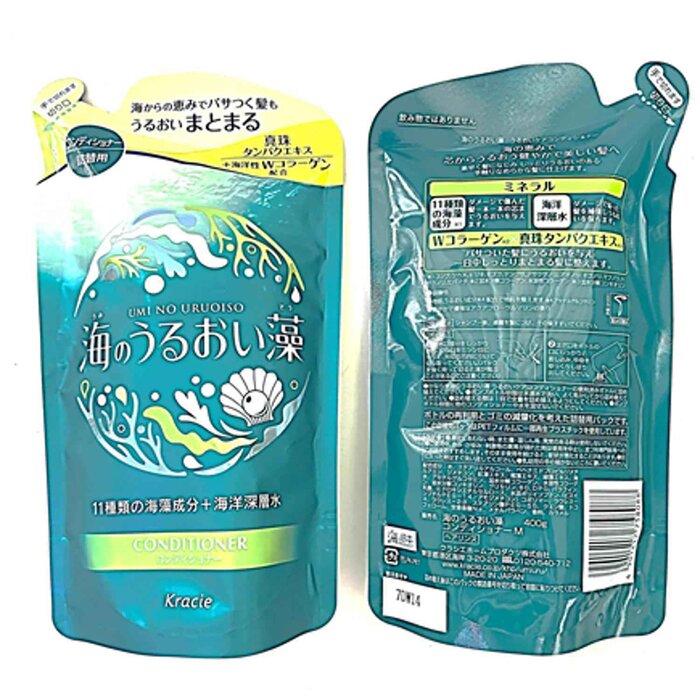 Kracie Umi No Uruoiso Conditioner (Refill) 400mlProduct Thumbnail
