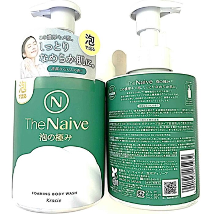 Kracie The Naive Body Wash (Foam Type) 540mlProduct Thumbnail
