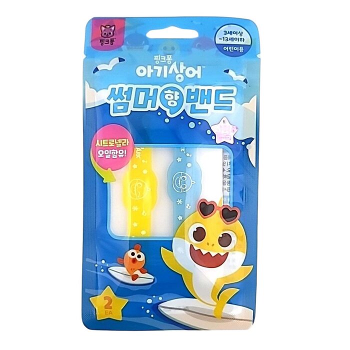 Pinkfong 碰碰狐 鯊魚寶寶驅蚊手帶 2eaProduct Thumbnail
