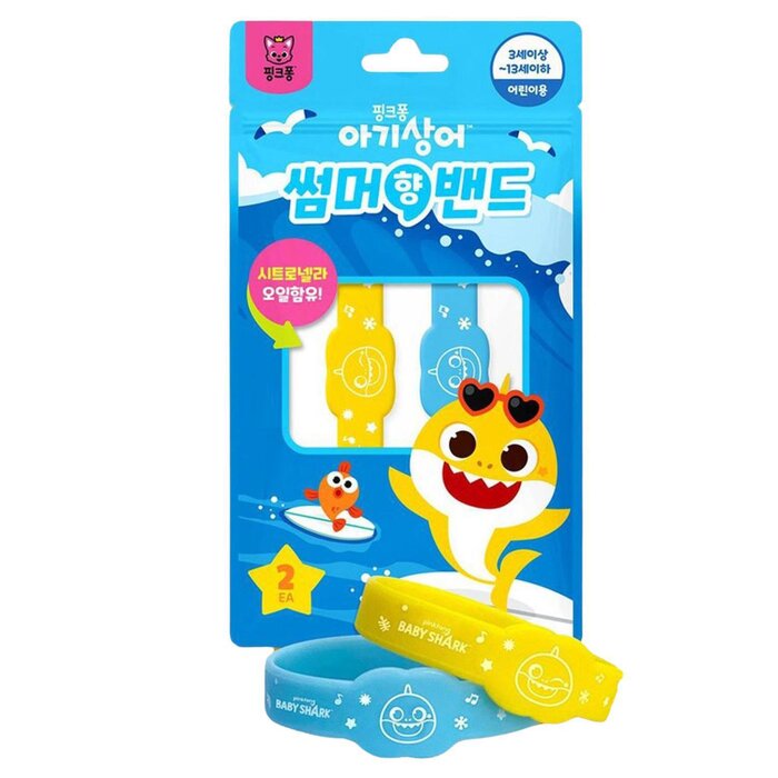 Pinkfong 碰碰狐 鯊魚寶寶驅蚊手帶 2eaProduct Thumbnail