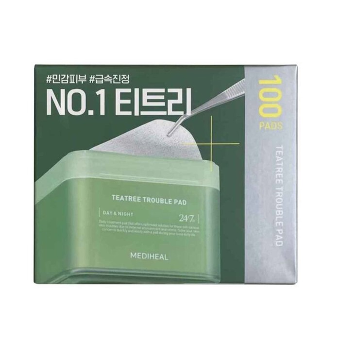 Mediheal Teatree Trouble Pad 100 pcsProduct Thumbnail