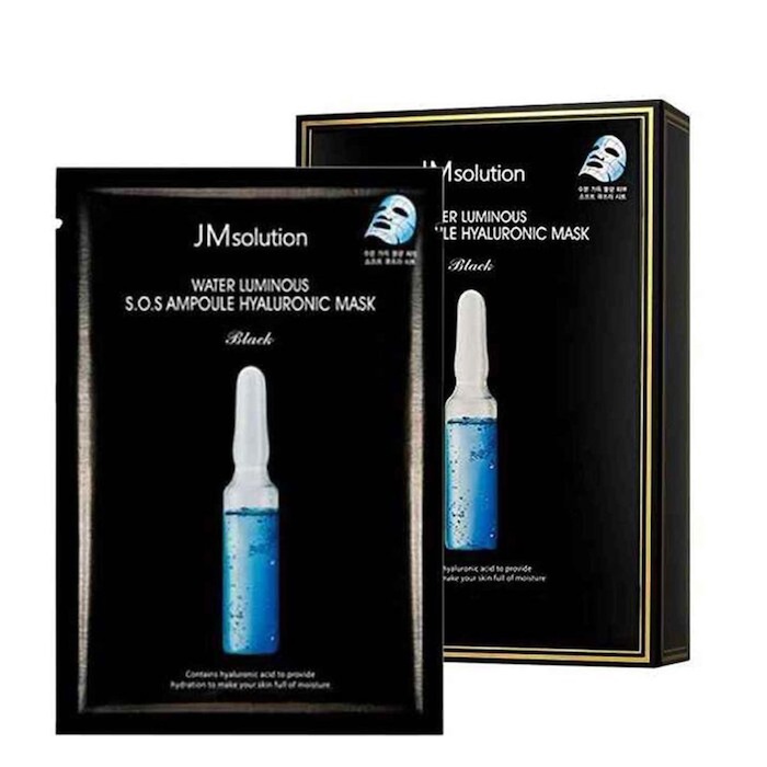 제이엠솔루션 JM Solution Water Luminous S.O.S Ampoule Hyaluronic Mask Plus Black 10pcsProduct Thumbnail