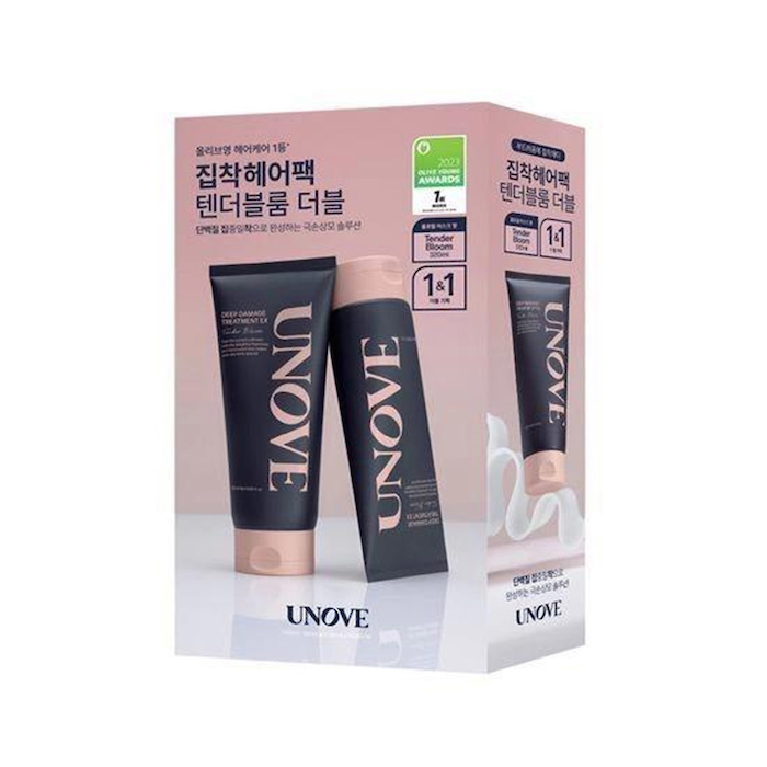 UNOVE Deep Damage Treatment EX 1+1 (Tender Bloom) set 320ML x2Product Thumbnail