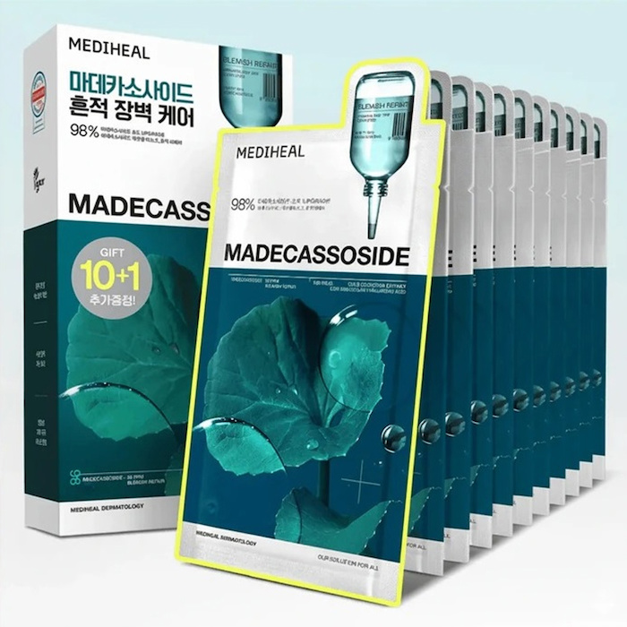 Mediheal Madecassoside Blemish Repair Mask (10pcs+1pc) 11 pcsProduct Thumbnail