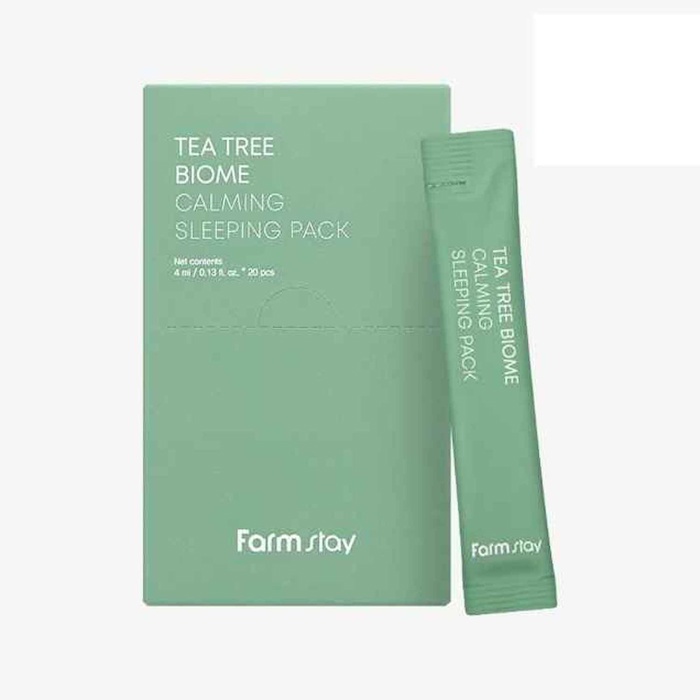 ファームステイ Farm Stay Tea Tree Biome Calming Sleeping Pack 4ml x 20pcsProduct Thumbnail