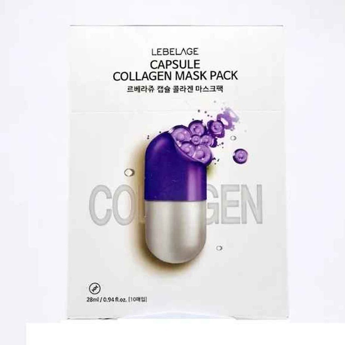 Lebelage Capsule Collagen Mask Pack 10 pcsProduct Thumbnail