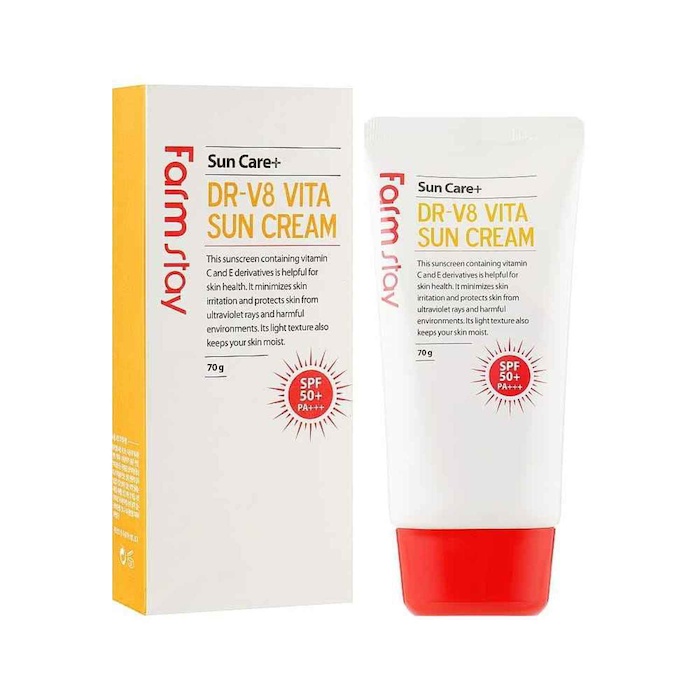 Farm Stay Dr-V8 Vita Sun Cream SPF50+PA+++ 70gProduct Thumbnail