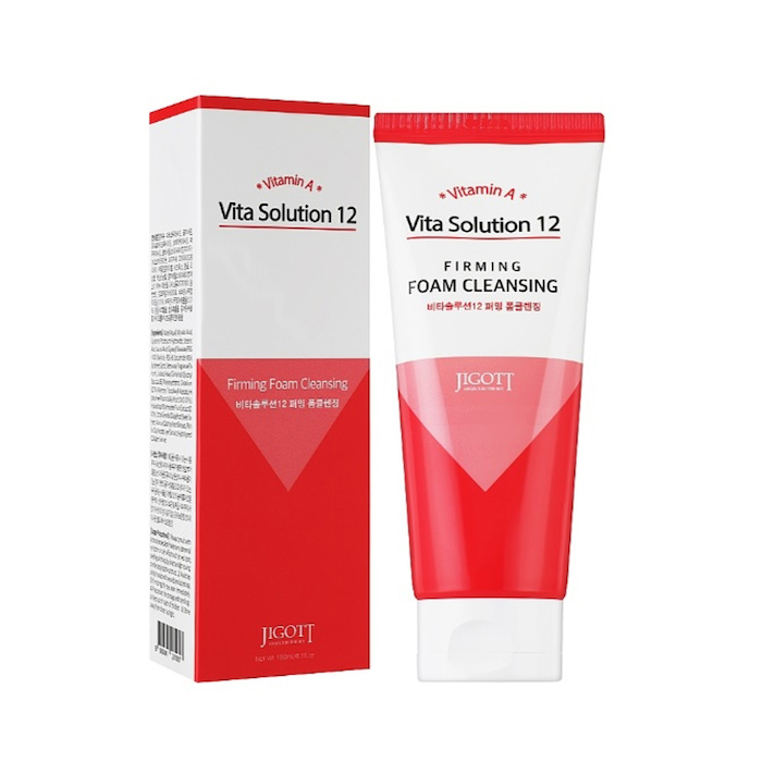 Jigott Solution 12 Firming Foam Cleansing 180mlProduct Thumbnail