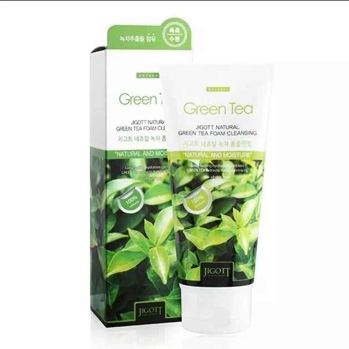 Jigott Natural Green Tea Foam Cleansing 180 mlProduct Thumbnail