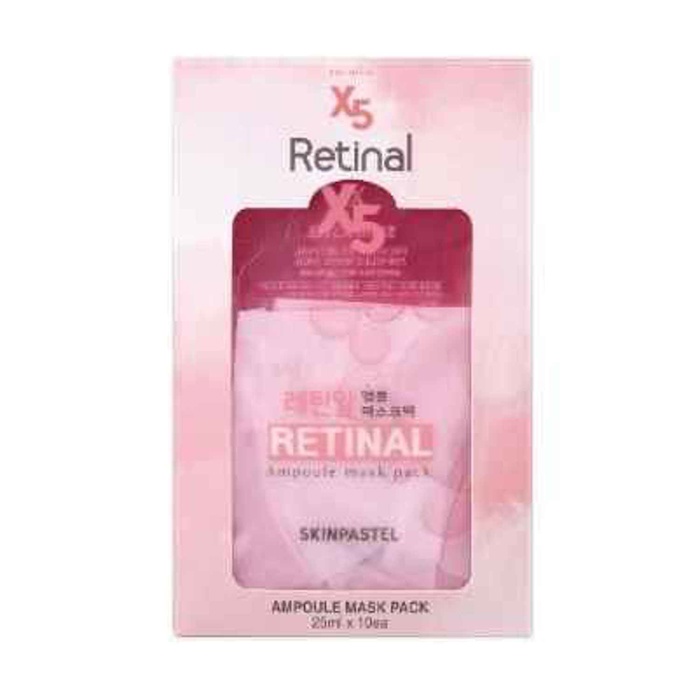 SKINPASTEL Premium x5 Retinal Ampoule Mask Pack 10pcsProduct Thumbnail