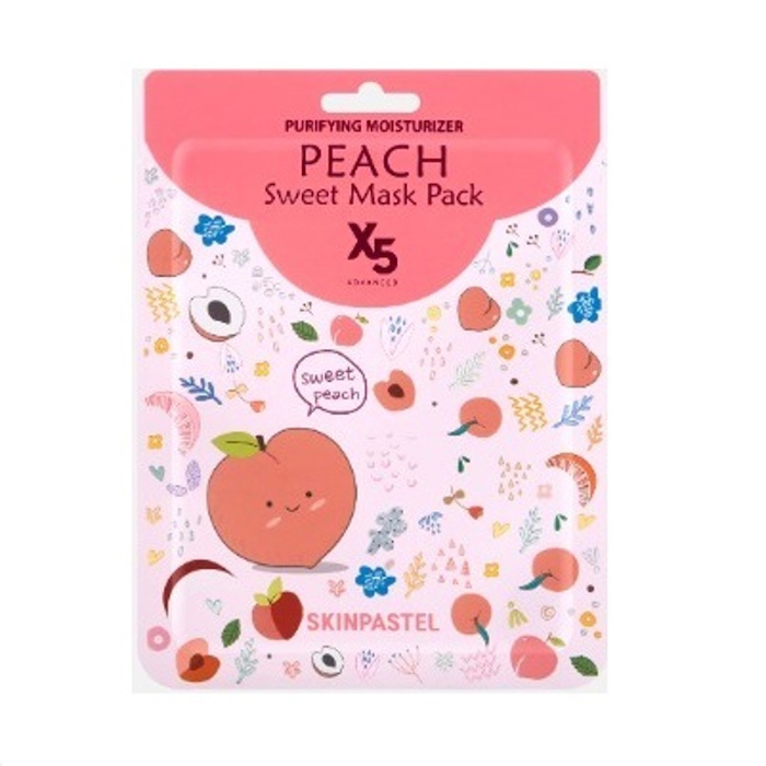 SKINPASTEL Peach Sweet Mask Pack 10pcsProduct Thumbnail