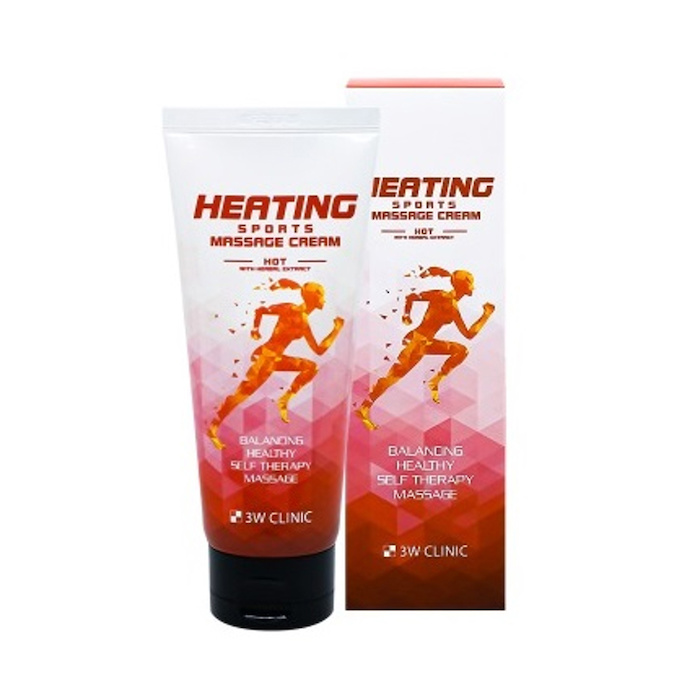 3W Clinic Heating Sports Massage Cream 120mlProduct Thumbnail