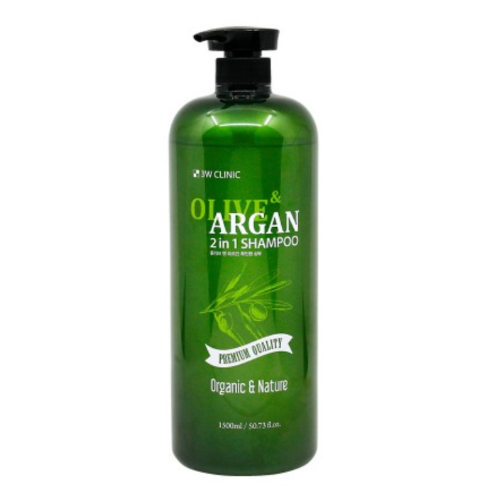 3W Clinic Olive & Argan 2in1 Shampoo 1500mlProduct Thumbnail