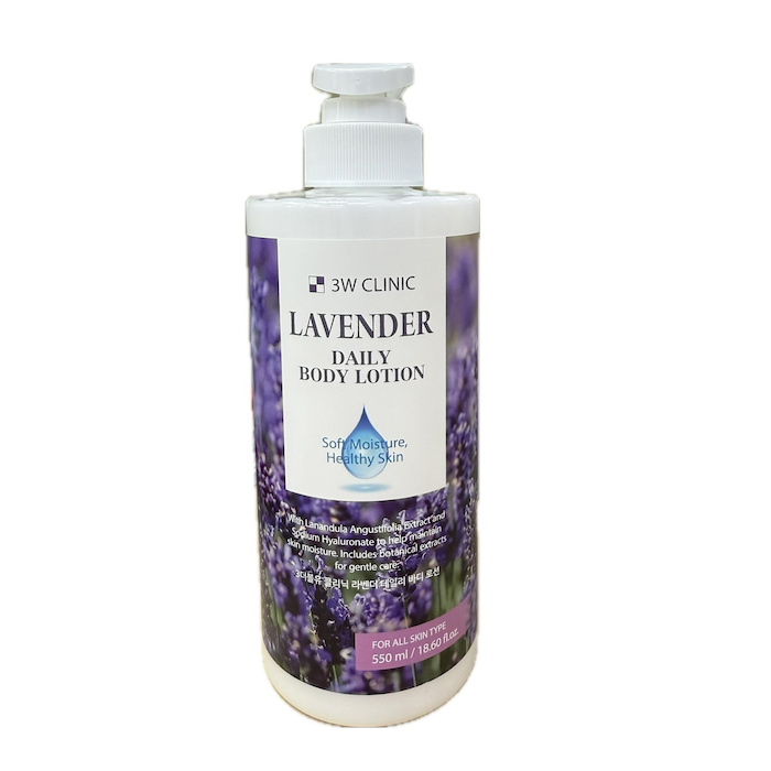 3W Clinic Lavender Daily Body Lotion 550mlProduct Thumbnail