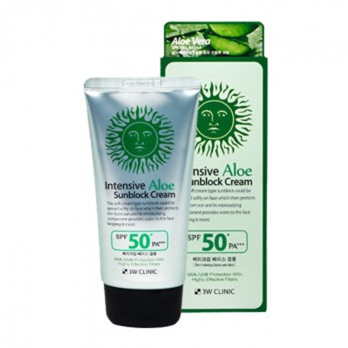 3W Clinic Intensive Aloe Sunblock Cream 70mlProduct Thumbnail